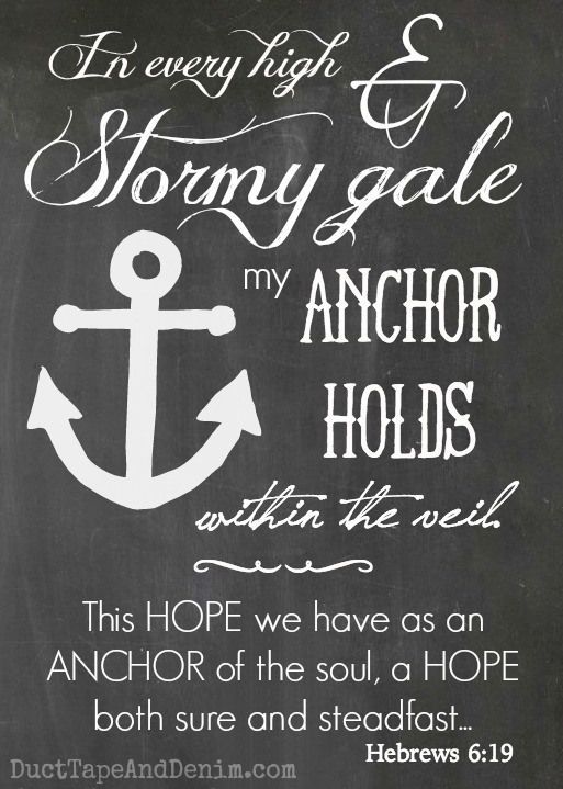 anchor for the soul