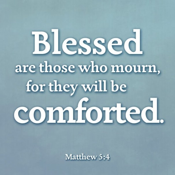 blessed are those who mourn