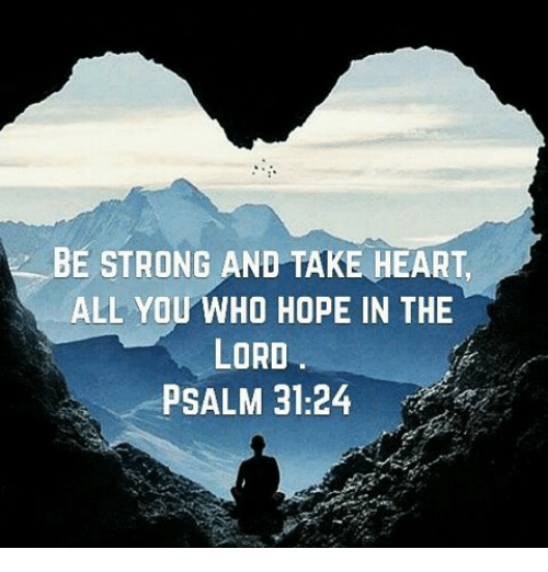 all who hope in the lord